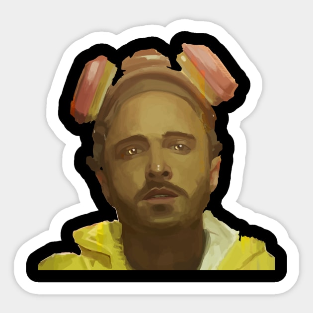 Jesse Pinkman Sticker by Gryaunth